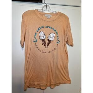 Vintage Great Appanoose Ice Cream Shop T-Shirt Men's Medium Large